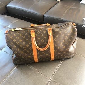 ‼️SOLD‼️🌸VTG LOUIS VUITTON KEEPALL 45 👀